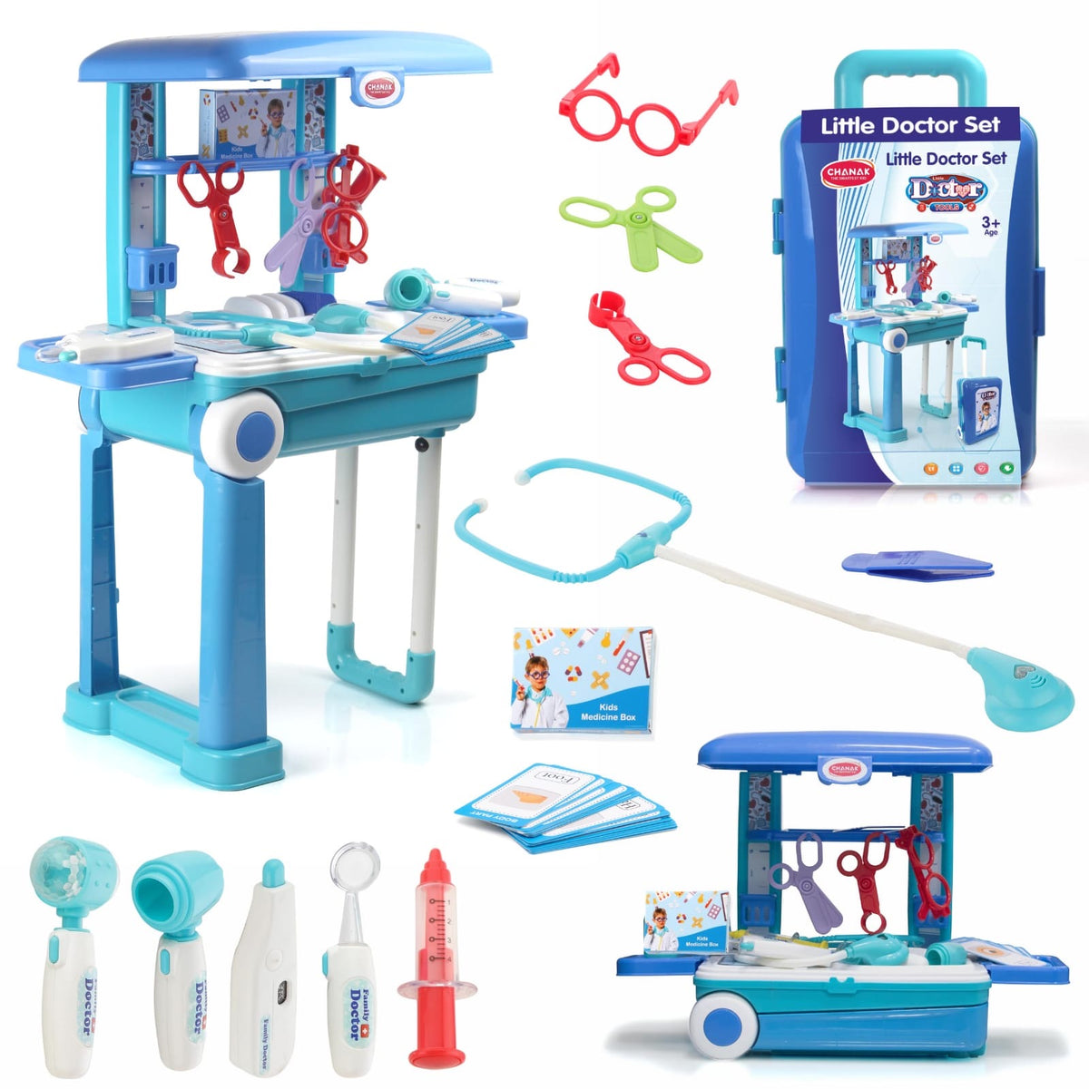 Kids Doctor Play Set with Carry Case