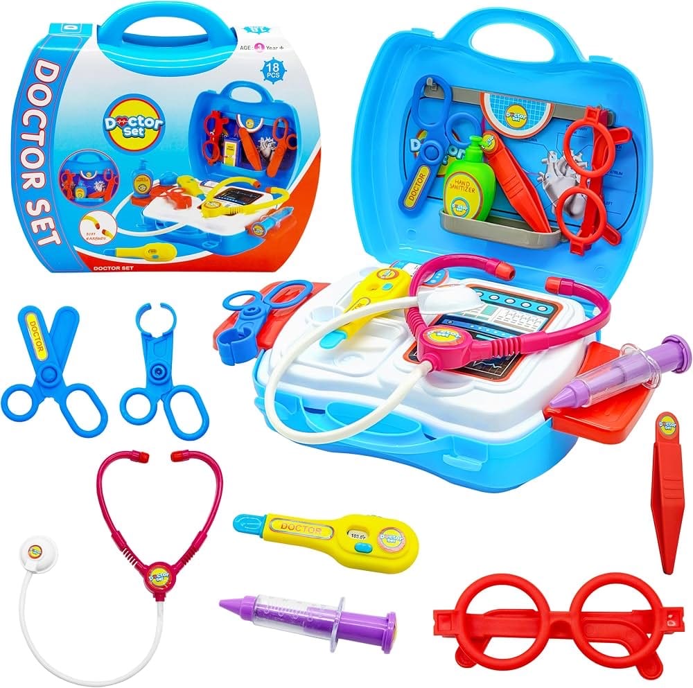 Kids Doctor Play Set with Carry Case
