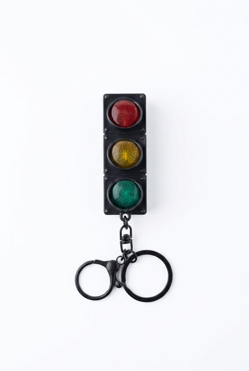 Signal key chain with lights