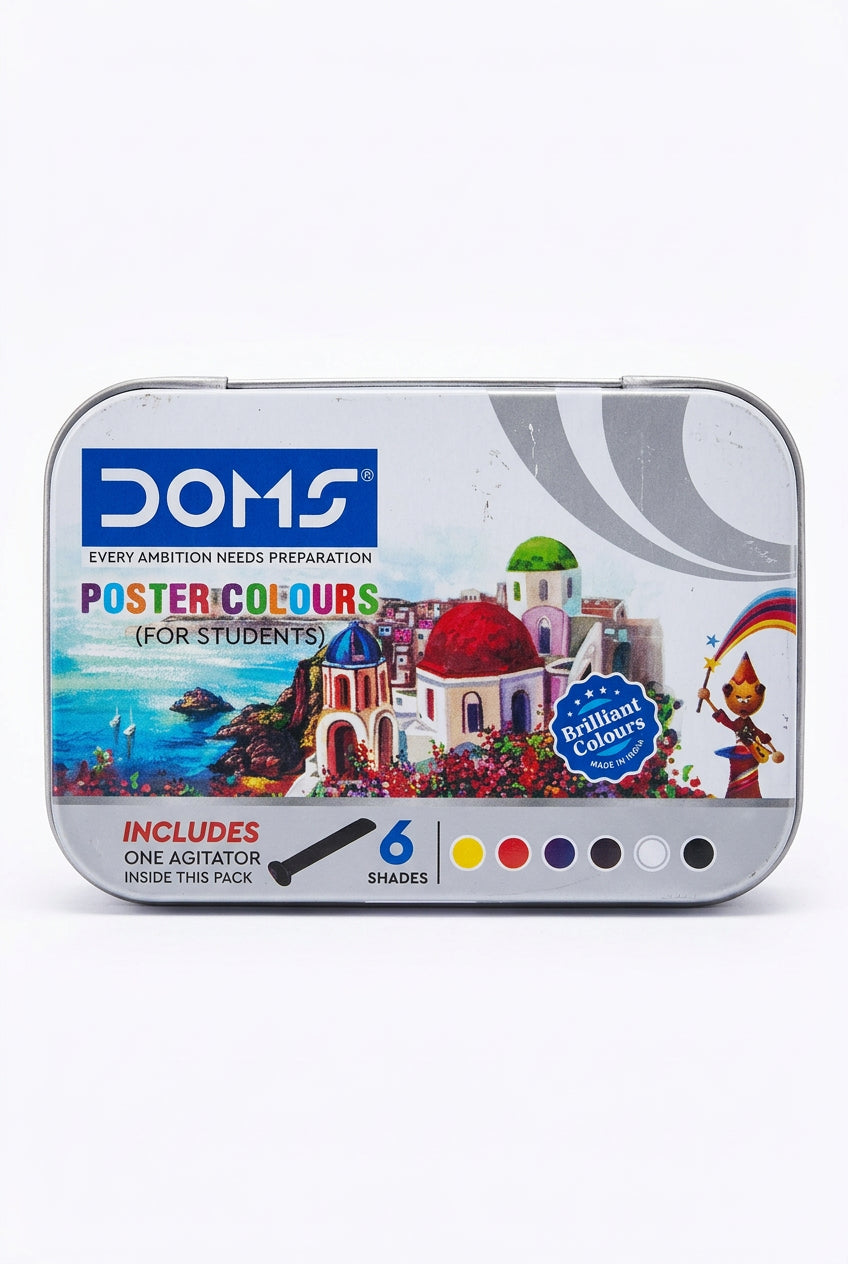 Doms poster Colours Set –  Vibrant Shades